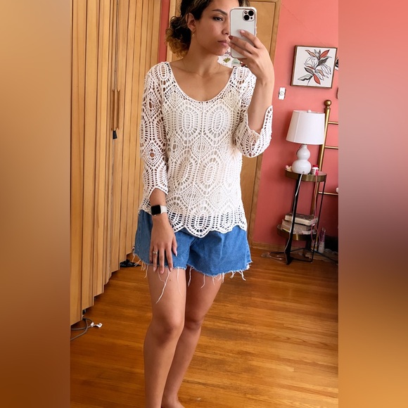 Beautiful crochet Adiva Top - Picture 2 of 6